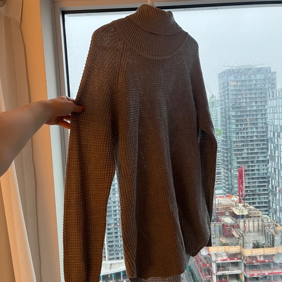 M Boutique - Waffle knit cowl neck sweater - Picture 5 of 5